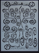 StencilGirl Products Stencils 9x12 Artist Designer - Mary Beth Shaw