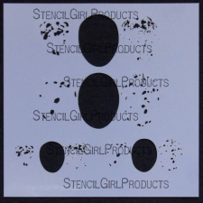 StencilGirl Products Stencils 6x6 Artist Designer - Tracie Lyn Huskamp