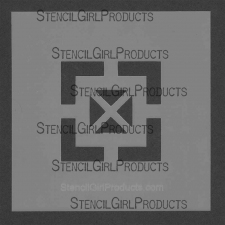 StencilGirl Products Stencils Mini 4x4 Artist Designer - Mary Beth Shaw