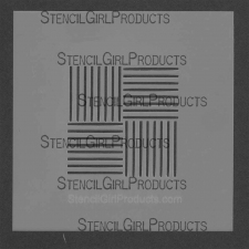 StencilGirl Products Stencils Mini 4x4 Artist Designer - Mary Beth Shaw