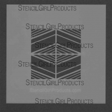 StencilGirl Products Stencils Mini 4x4 Artist Designer - Mary Beth Shaw