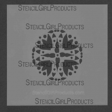 StencilGirl Products Stencils Mini 4x4 Artist Designer - Mary Beth Shaw