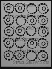 StencilGirl Products Stencils 9x12 Artist Designer - Terri Stegmiller