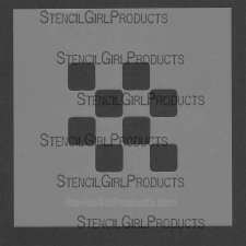 StencilGirl Products Stencils Mini 4x4 Artist Designer - Mary Beth Shaw