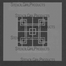StencilGirl Products Stencils Mini 4x4 Artist Designer - Mary Beth Shaw