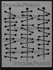 StencilGirl Products Stencils 9x12 Artist Designer - Terri Stegmiller