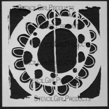 StencilGirl Products Stencils 6x6 Artist Designer - Margaret Applin