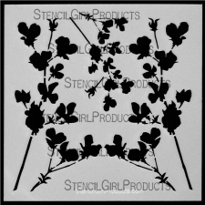 StencilGirl Products Stencils 6x6 Artist Designer - Cecilia Swatton