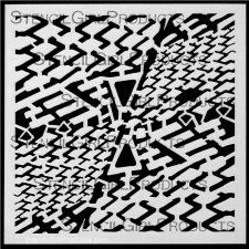 StencilGirl Products Stencils 6x6 Artist Designer - Cecilia Swatton