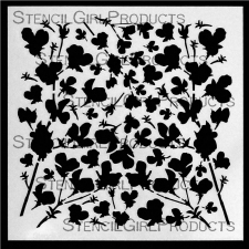 StencilGirl Products Stencils 6x6 Artist Designer - Cecilia Swatton