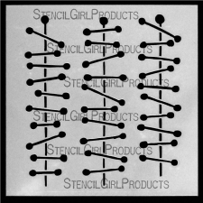 StencilGirl Products Stencils 6x6 Artist Designer - Terri Stegmiller