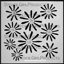 StencilGirl Products Stencils 6x6 Artist Designer - Terri Stegmiller