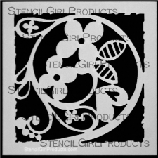 StencilGirl Products Stencils 6x6 Artist Designer - Terri Stegmiller 