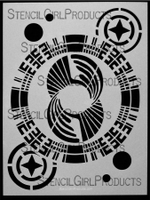 StencilGirl Products Stencils 9x12 Artist Designer - Mary Beth Shaw