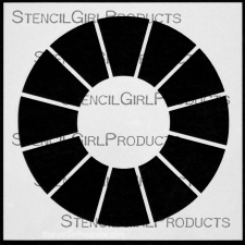 StencilGirl Products Stencils 6x6 Artist Designer - Pam Carriker