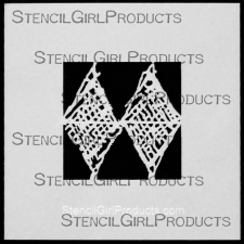 StencilGirl Products Stencils Mini 4x4 Artist Designer - Pam Carriker