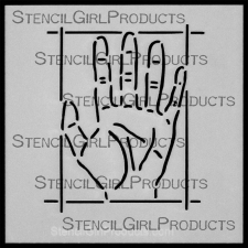 StencilGirl Products Stencils Mini 4x4 Artist Designer - Pam Carriker