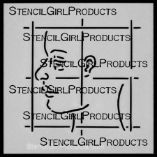 StencilGirl Products Stencils Mini 4x4 Artist Designer - Pam Carriker