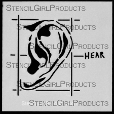 StencilGirl Products Stencils Mini 4x4 Artist Designer - Pam Carriker