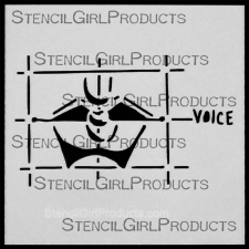 StencilGirl Products Stencils Mini 4x4 Artist Designer - Pam Carriker