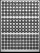 StencilGirl Products Stencils 9x12 Artist Designer - Andrew Borloz