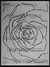 StencilGirl Products Stencils 9x12 Artist Designer - Daniella Woolf