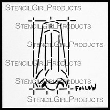 StencilGirl Products Stencils Mini 4x4 Artist Designer - Pam Carriker
