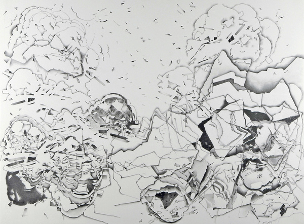  After the Disaster: Drawings Graphite pencil on paper