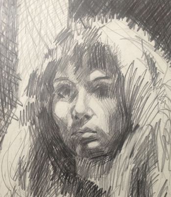Amanda Barragry Portraits in Pencil/Mixed Media Pencil