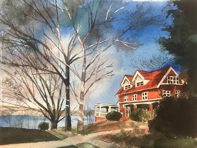 Amanda Barragry Places Watercolor