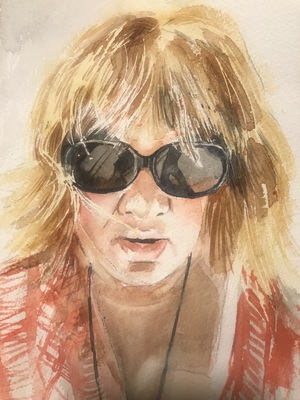 Amanda Barragry Portraits in Watercolor Watercolor