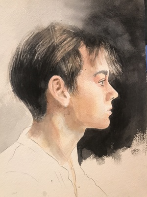 Amanda Barragry Portraits in Watercolor 