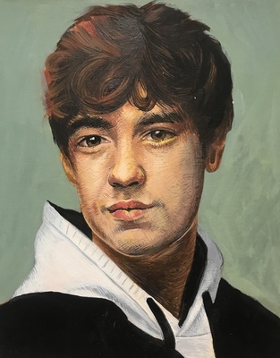 Amanda Barragry Portraits in Egg Tempera 