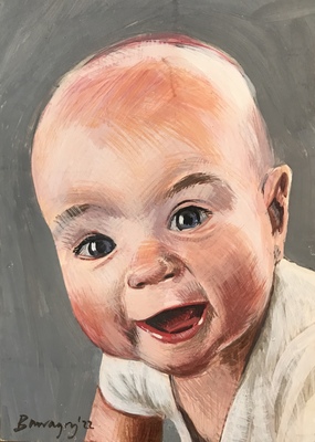 Amanda Barragry Portraits in Egg Tempera 