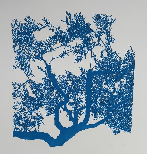 Andrew Carter - Artist & Printmaker Filligree Series linocut on Somerset Satin