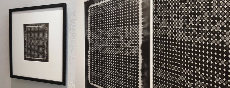 ARTicles Art Gallery David McKirdy mars black acrylic on polypropylene (framed)