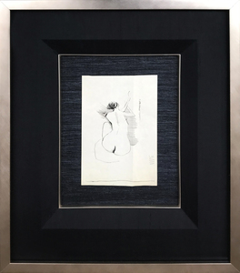ARTicles Art Gallery Jack Barrett ink on paper (framed)