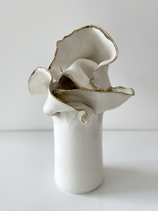 ARTicles Art Gallery Joyce Scalzo porcelain w 22k gold