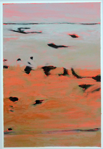 ARTicles Art Gallery Heike Mueller oil on paper (framed)