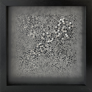 ARTicles Art Gallery David McKirdy epoxy resin, aluminized spheres