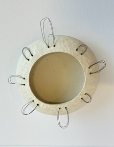 ARTicles Art Gallery Rebecca Zweibel porcelain and steel wire