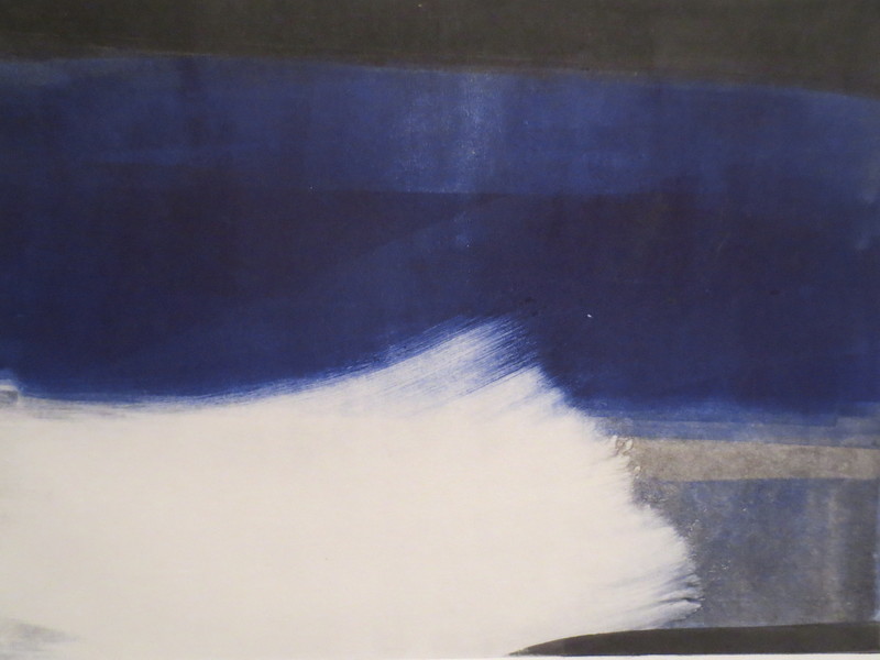 Barbara Shapiro " Waves" Monotype on paper