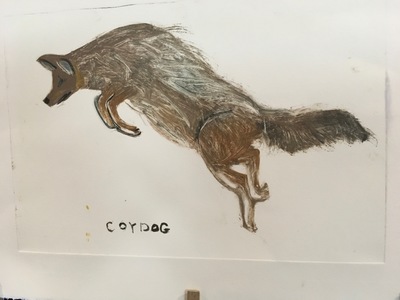 Béatrice del Perugia Animalia 2019 monotype