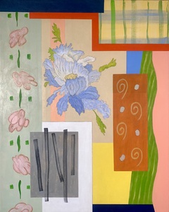BILL FRAZIER SMALLER PAINTINGS Acrylic, graphite and conté on canvas