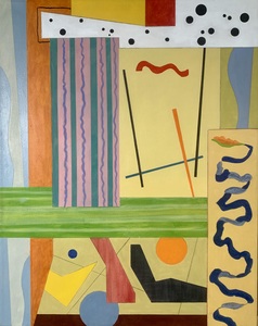 BILL FRAZIER SMALLER PAINTINGS Acrylic, Graphite and Conté on canvas