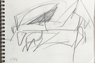 Bill Page Paintings 2. Paintings 2021 pencil/paper