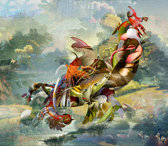 CAROL GREENAN BOUYOUCOS Current Work Digital print