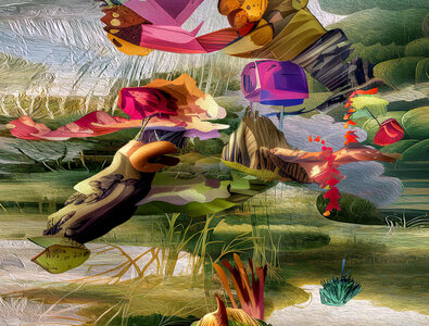 CAROL GREENAN BOUYOUCOS Current Work Digital print