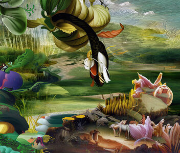 CAROL GREENAN BOUYOUCOS Current Work Digital print