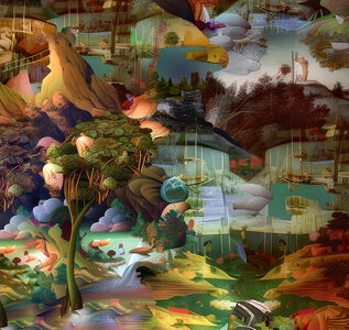 CAROL GREENAN BOUYOUCOS Current Work Digital print